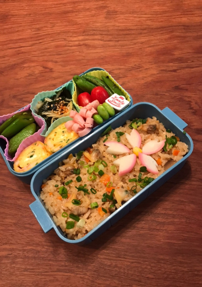 お弁当・・・28あさりの炊き込みご飯-レシピのメイン写真