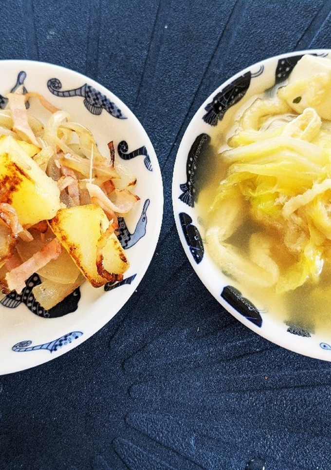 一人暮らしʕ·ᴥ·ʔ白菜の煮物-レシピのメイン写真
