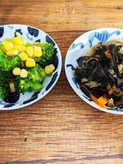 一人暮らしʕ·ᴥ·ʔブロッコリーコーン-レシピのメイン写真