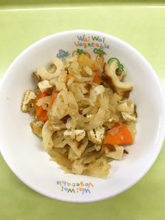 【保育園給食】切り干し大根の煮物-レシピのメイン写真