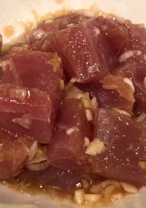 ポケ　ガーリック醤油-レシピのメイン写真