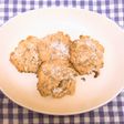 ヘルシーオートミールとナッツのクッキー