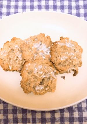 ヘルシーオートミールとナッツのクッキー-レシピのメイン写真