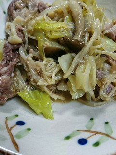 豚肉とキノコの味噌炒め-レシピのメイン写真