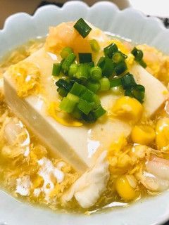 ほっこり海老のあんかけ豆腐-レシピのメイン写真