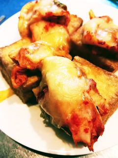 厚揚げのキムチーズ焼き-レシピのメイン写真