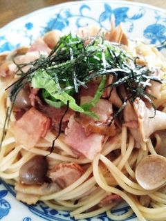 きのことベーコンの和風パスタ-レシピのメイン写真