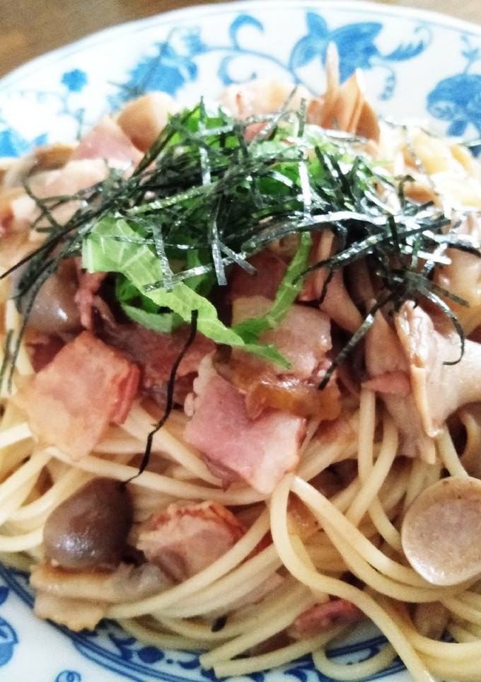 きのことベーコンの和風パスタ-レシピのメイン写真