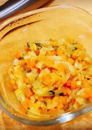 大人のソフリット(野菜ダシ)-レシピのメイン写真