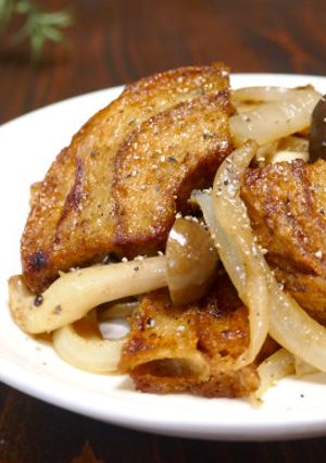 ご飯が進む！車麩と野菜のスパイシー炒め-レシピのメイン写真