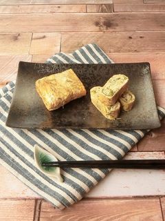 材料3つ★めかぶの卵焼き-レシピのメイン写真