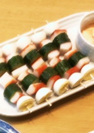 ウズラの卵ピンチョス-レシピのメイン写真