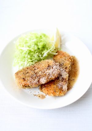 バター・ハーブ香る【鮭のカツレツ（ハーブ-レシピのメイン写真