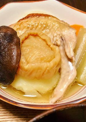 春の和風ポトフ★へそ大根と手羽先で-レシピのメイン写真