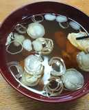 アサリのだしが香る！アサリのお吸い物！