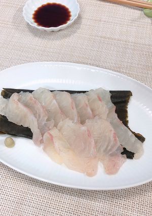 意外と超簡単　鯛の昆布締め-レシピのメイン写真