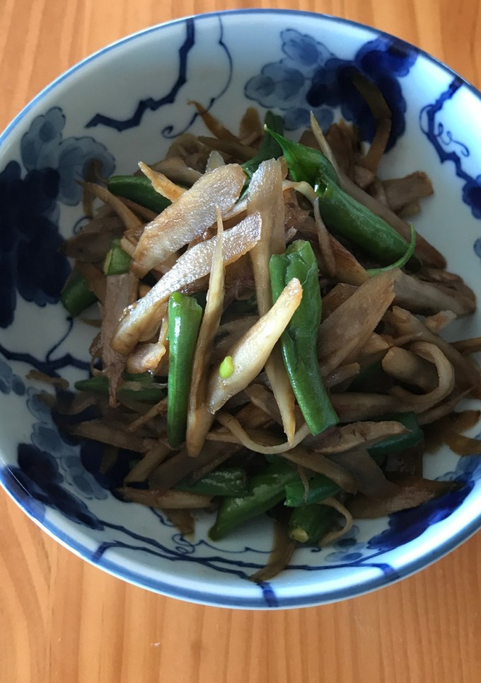 ごぼうといんの炒め物-レシピのメイン写真