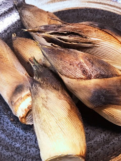 簡単♡つまみ♡魚焼きグリルで♡焼き筍-レシピのメイン写真