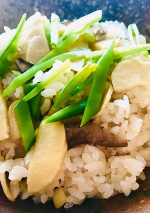 簡単♡料亭の味♡弁当♡大人筍ご飯(2合)-レシピのメイン写真