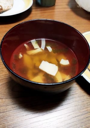鍋つゆで簡単♪たけのこのお吸い物-レシピのメイン写真