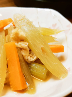 レンジで簡単！春の味。ふきの煮物-レシピのメイン写真