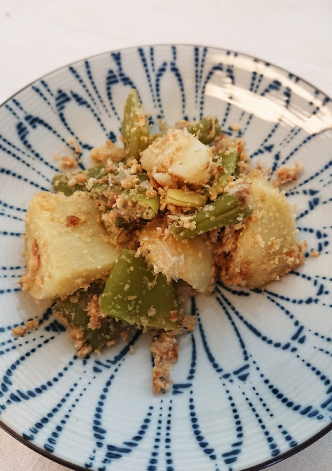 新じゃがいもとモロッコいんげんの和え物-レシピのメイン写真