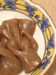簡単!美味しい!こんにゃくのピリ辛炒め-レシピのメイン写真