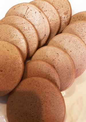 ココアパンケーキ【手づかみ食べ】-レシピのメイン写真
