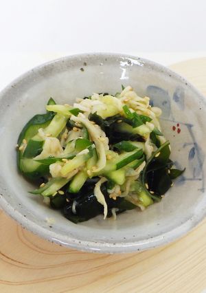 切干大根ときゅうりの酢の物-レシピのメイン写真