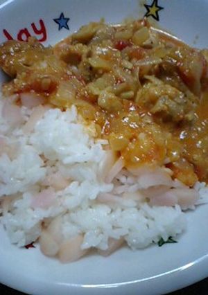 カレーのライスに新生姜を混ぜて-レシピのメイン写真