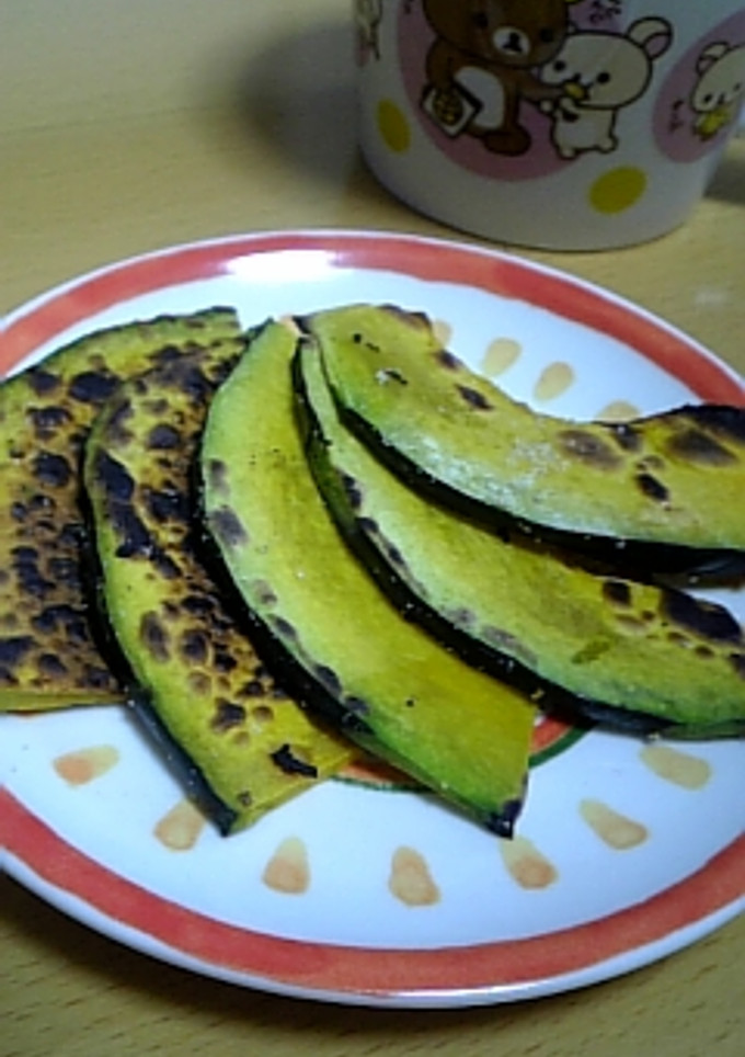 かぼちゃのうす塩焼き-レシピのメイン写真