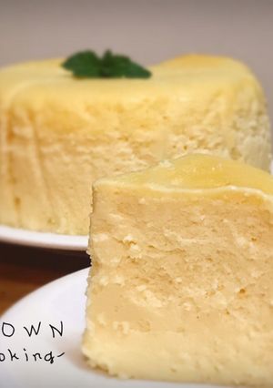 簡単☆不思議な私のヘルシーチーズケーキ-レシピのメイン写真