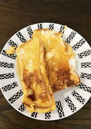 ちょいカリ！卵パンスクランブル-レシピのメイン写真