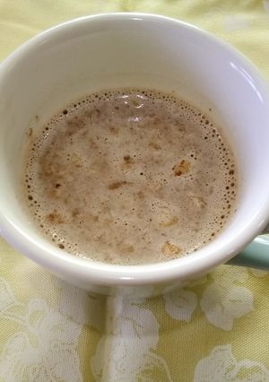 レンチン！ナッツチョコミルク-レシピのメイン写真