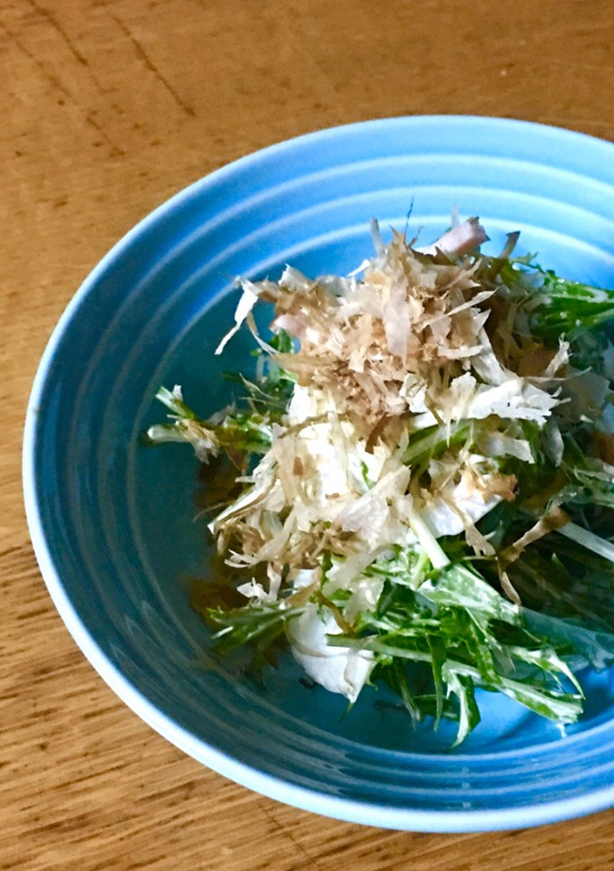 新玉ねぎと水菜のサラダ-レシピのメイン写真