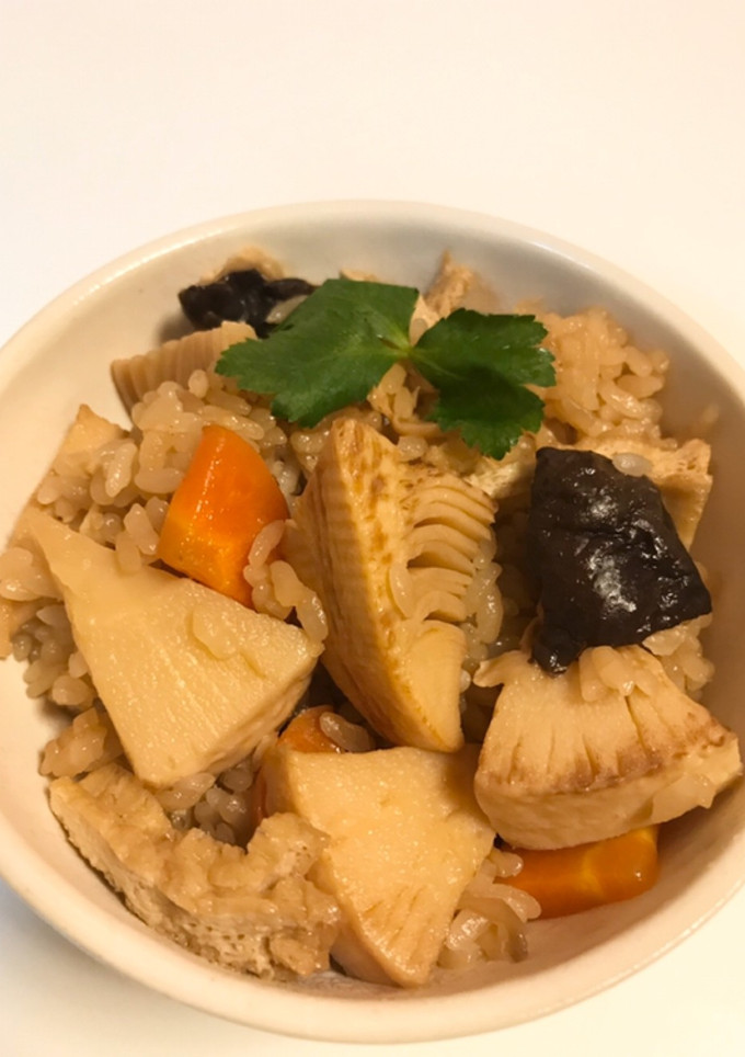 筍の炊き込みご飯-レシピのメイン写真