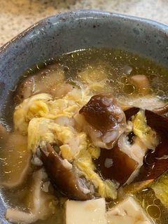 きのこだらけのそばごめ雑炊で免疫力アップ-レシピのメイン写真