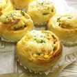 ポリ袋de野菜たっぷりピザパン♪