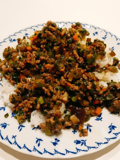 野菜いっぱいスタミナそぼろご飯-レシピのメイン写真