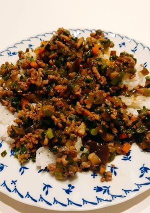 野菜いっぱいスタミナそぼろご飯-レシピのメイン写真