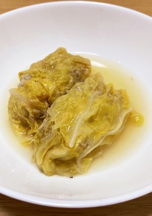 春キャベツの豆腐入りロールキャベツ-レシピのメイン写真