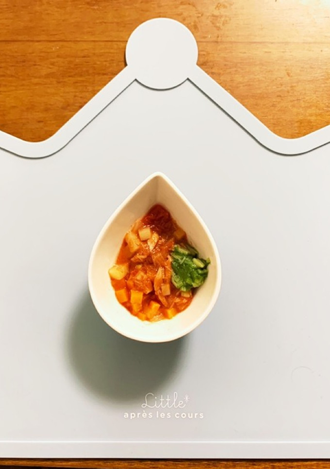 離乳食中期〜 野菜とツナのトマト煮込み-レシピのメイン写真