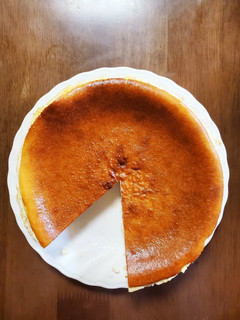 混ぜて焼くだけ簡単ベイクドチーズケーキ-レシピのメイン写真