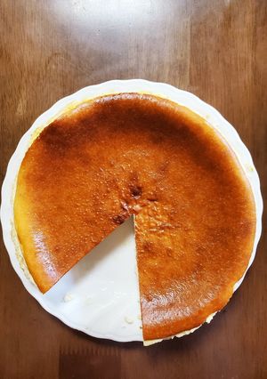 混ぜて焼くだけ簡単ベイクドチーズケーキ-レシピのメイン写真