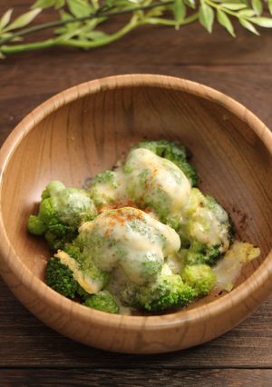 レンジで簡単！お弁当☆ブロッコリーチーズ-レシピのメイン写真