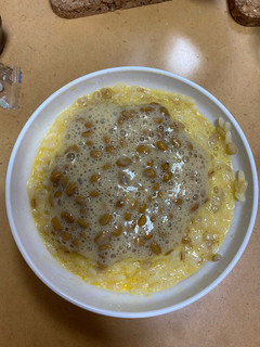 卵混ぜ納豆ごはん-レシピのメイン写真