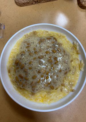卵混ぜ納豆ごはん-レシピのメイン写真