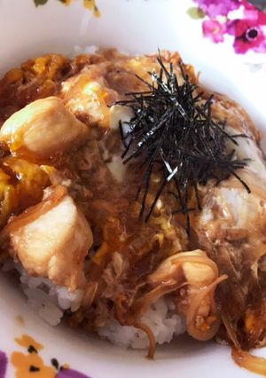 ほんとにおいしい親子丼-レシピのメイン写真