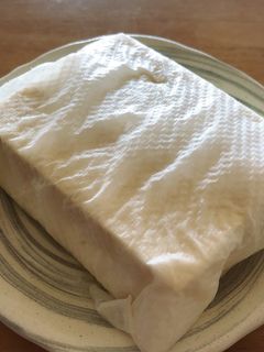 ☼簡単♪レンチンだけ♪豆腐の水切り-レシピのメイン写真