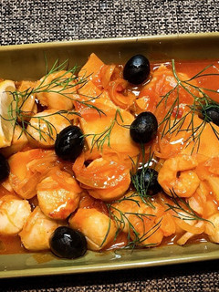 魚介とたけのこのトマト煮-レシピのメイン写真